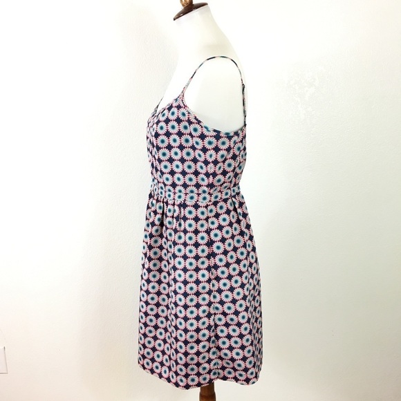 3/$25 J.Crew Seaside printed Cami Dress - Picture 4 of 8